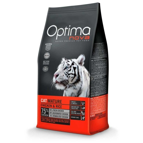 Optima Nova Cat Mature 2 Kg Pollo Arroz