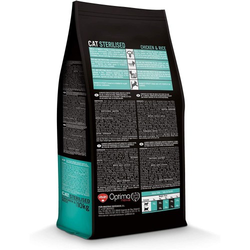Optima Nova Cat Sterilized 8 Kg Dry Food
