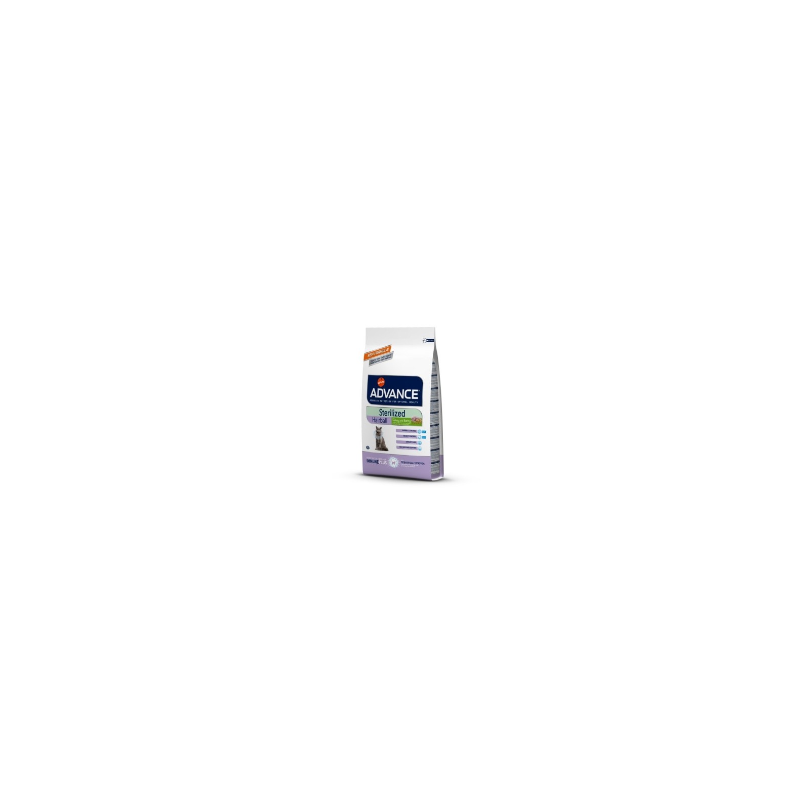 Advance Gato Esterilizado Comida Bolas de Pelo 1.5Kg Advance Gato Esterilizado Comida Bolas de Pelo 1.5Kg