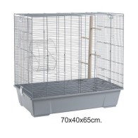 Small Rodent Cage 205 Grey for Hamsters and Gerbils