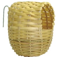Nido Exotico de Bambú Pequeño para Aves