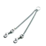 Acople Para Dos Perros 45cm. Metal - Disfruta Paseando a Dos Perros