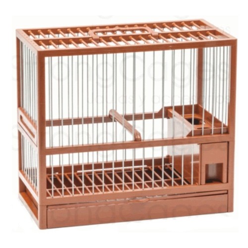 C-1 Green Cage with Grill and Removable Tray for Birds