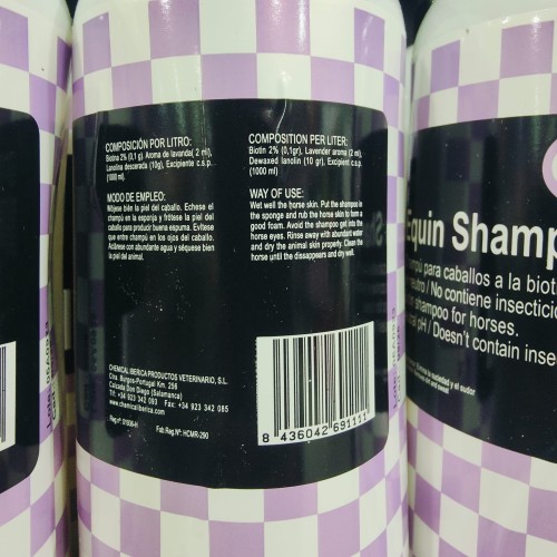 Equine Biotin Shampoo for Coat Health