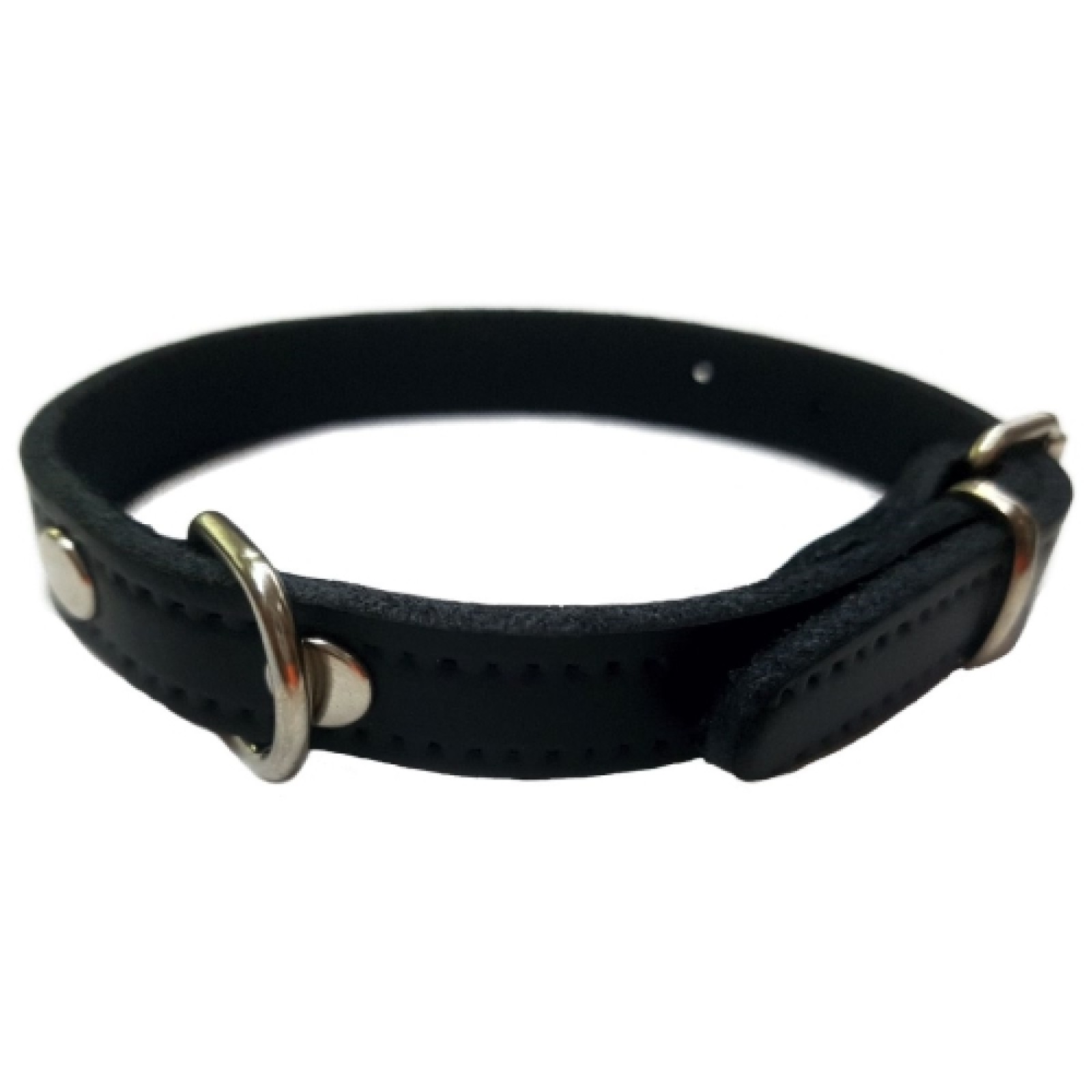 Plain Black Leather Dog Collar 45x1.8cm Plain Black Leather Dog Collar 45x1.8cm