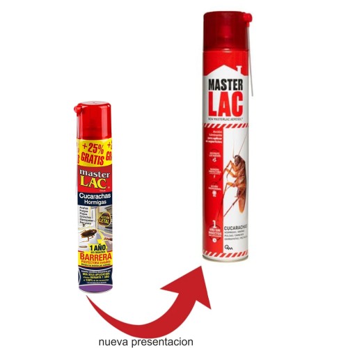 Masterlac Aerosol 600+150ml Insecticide