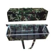 6-Cage Embroidered Transport Carrier for Pets