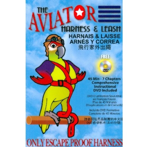 Sun Parrots Aviator X-Large Harness Safe and Easy