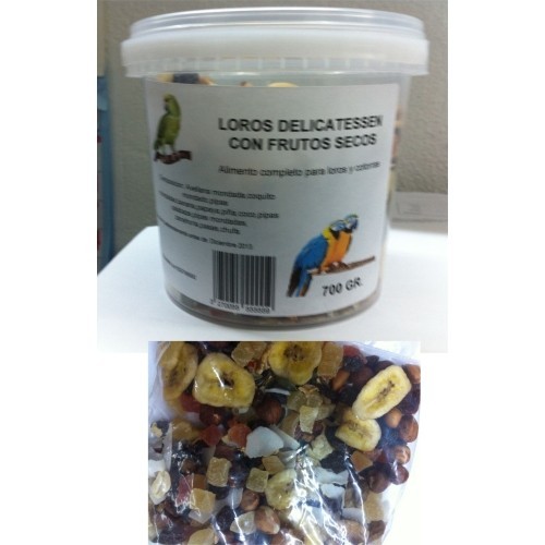 Fruits Delicatesse for Parrots 700g Prodac