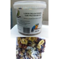Loros Delicatesse Frutas 700 Gr. Prodac
