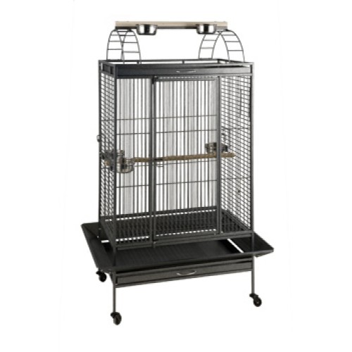 Large Parrot Cage 892 Gray