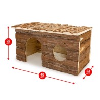 Casa Roedores Grande Hábitat Seguro y Cómodo