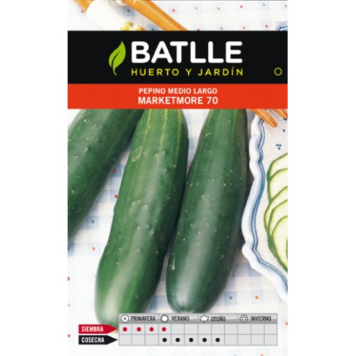 Marketmore Cucumber Seed Packet