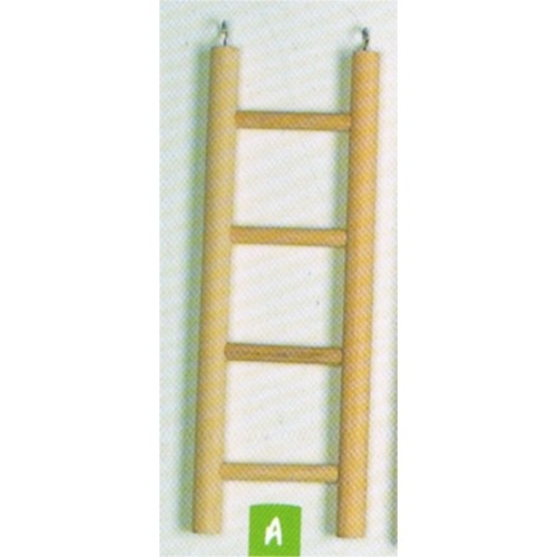 Wooden Ladder for Birds - 4 Rungs