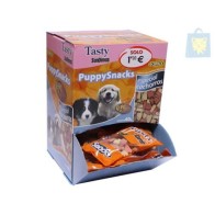 Puppy Heart-Shaped Snacks 60g Box of 40 Units