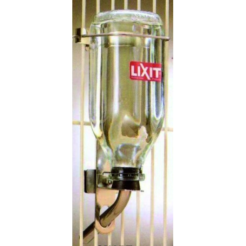 Bebedero Lixit de Cristal 0,5 Lt.