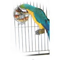 Interactive Spinner Toy for Parrots