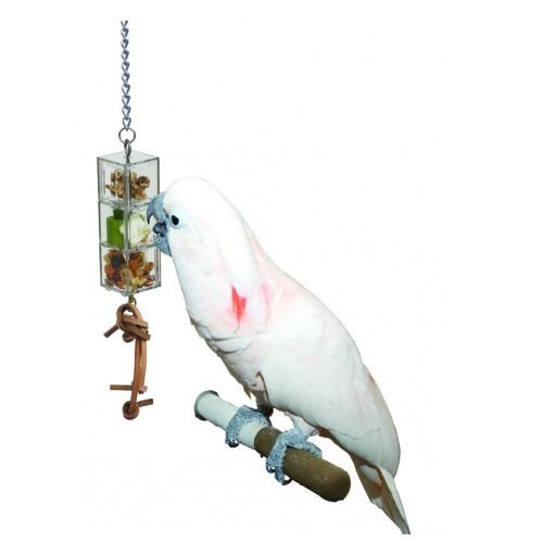 Juguete Interactivo Puertas Deslizantes para Aves