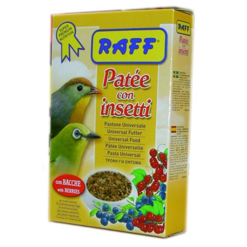 Raff Patee with Insects 400g