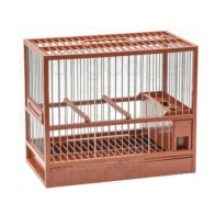 C-2 Bird Cage with Removable Tray - White