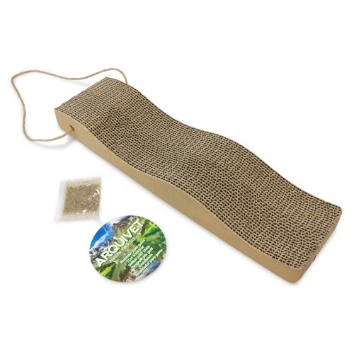 Wavy Cardboard Scratcher 46x12x5 cm
