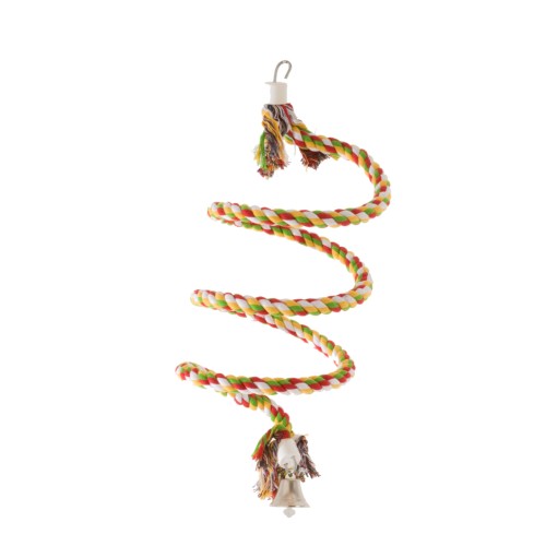 Juguete Espiral Algodon Sun Parrots para Aves