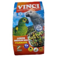 Alimento para Loros Medium Mix Vinci 4 Kg.