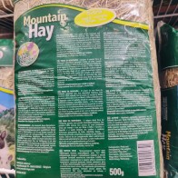 Heno Montaña con Menta para Pequeños Animales