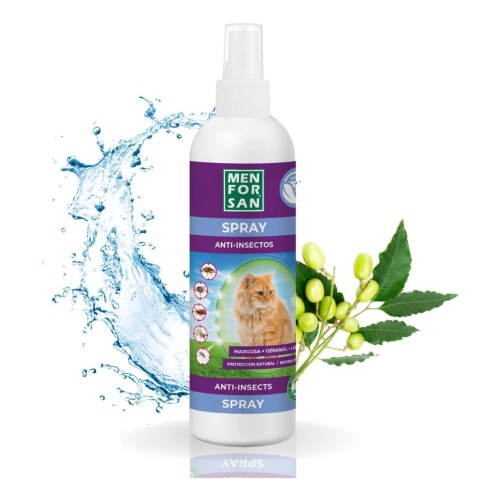 Spray Repelente de Insectos Menforsan 250 Ml para Gatos