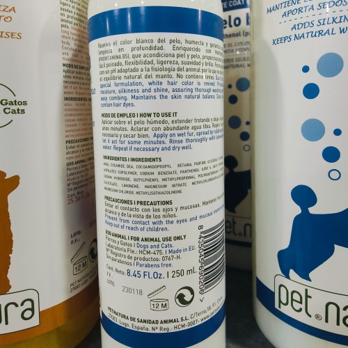 White Hair Shampoo 5 Liters - Hydration and Shine for Pets