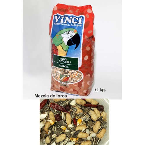 Vinci Parrots Mix 15 Kg