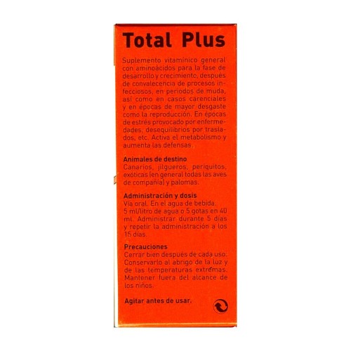Total Plus Aminoacidos 25 Ml. Petnatura