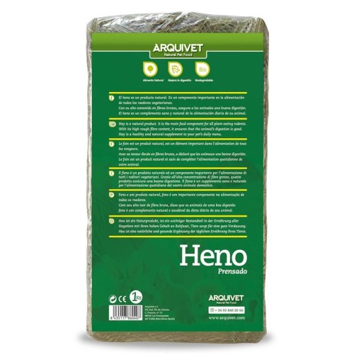 Heno Arquivet Natural 1 Kg.