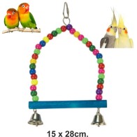 Multicolor Swing with 2 Bells