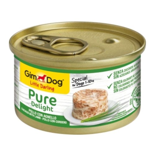 Gimdog Pure Delight Chicken Lamb Can