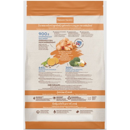 Natures Variety Cat Selected Sterilized Salmon 3 Kg.