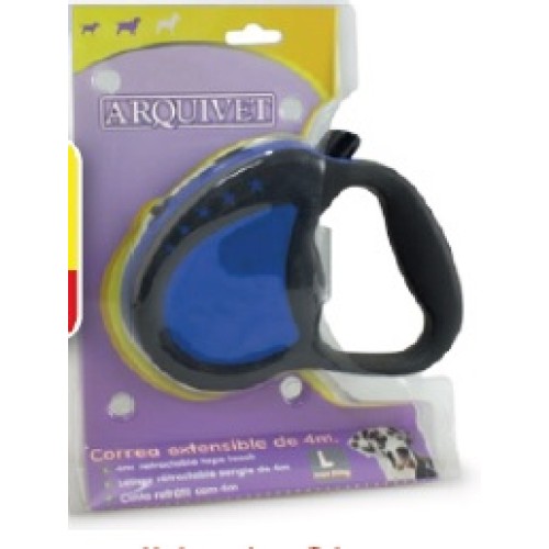 Correa Extensible De Cinta Para Perros 4mt