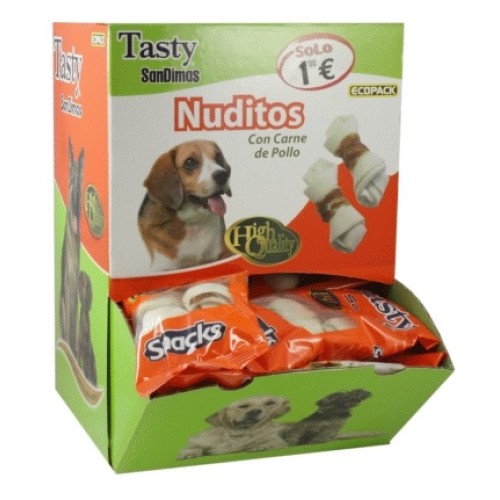 Nuditos Con Carne Bolsa 2x12 Gr. Premio Dental Saludable
