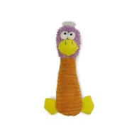 Pato de Peluche Naranja 27cm para Perros