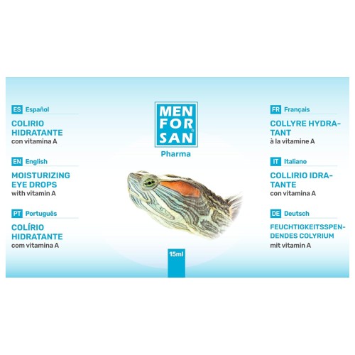 Colirio Menforsan para Tortugas 15ml