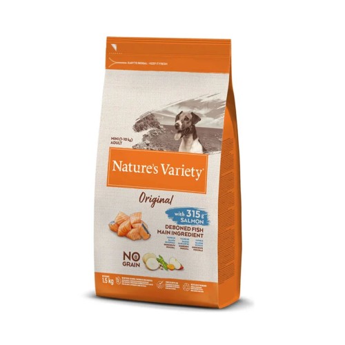 Nature's Variety Original Mini Salmón Pienso para Perros