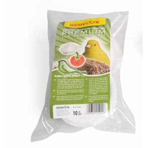 Felt Pads for Bird Nests Ø 12cm 10 pcs