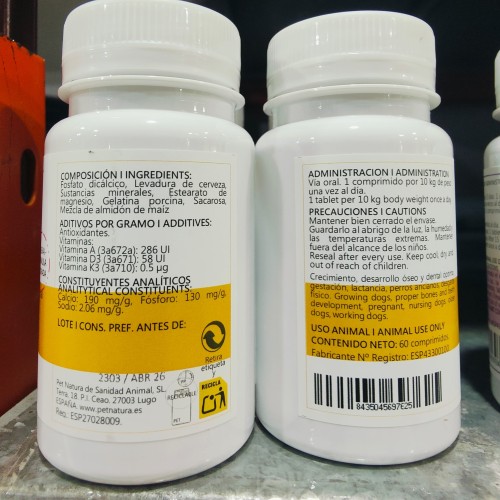 Petnatura Calcium Tablets for Pets