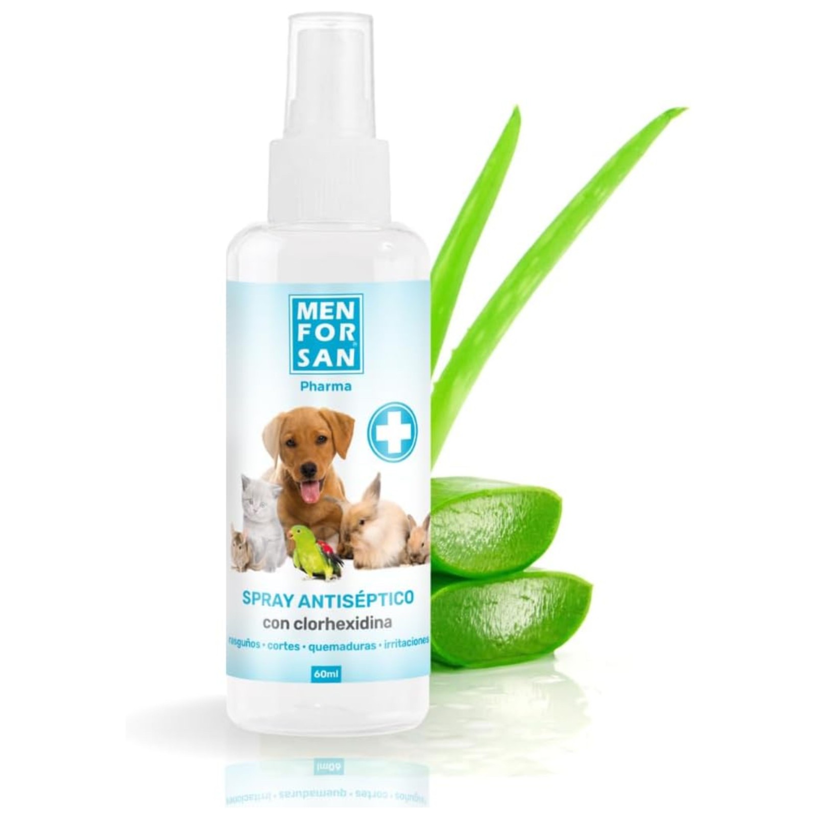 Chlorhexidine Antiseptic Spray for Pets 60ml Chlorhexidine Antiseptic Spray for Pets 60ml