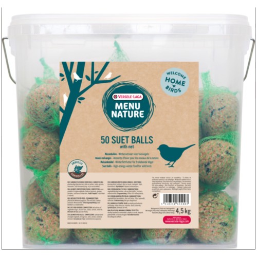 Bola de Grasa 90g 50 Uds. para Aves Silvestres