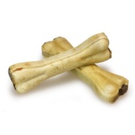 Hueso Prensado Piel Búfalo Relleno Con Tripa 15cm