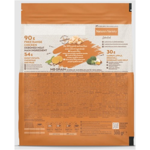 Nature's Variety Cat Selected Sterilized Chicken 3 Kg