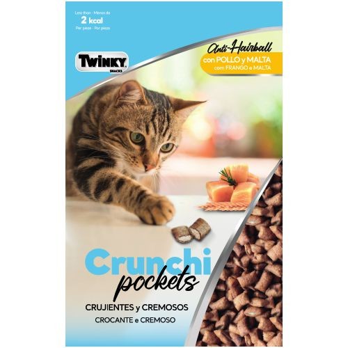 Twinky Crunchi Pockets Pollo y Malta 50g