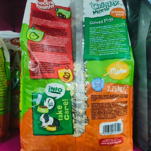 Muesli Crispy para Cobayas 10kg Versele-Laga
