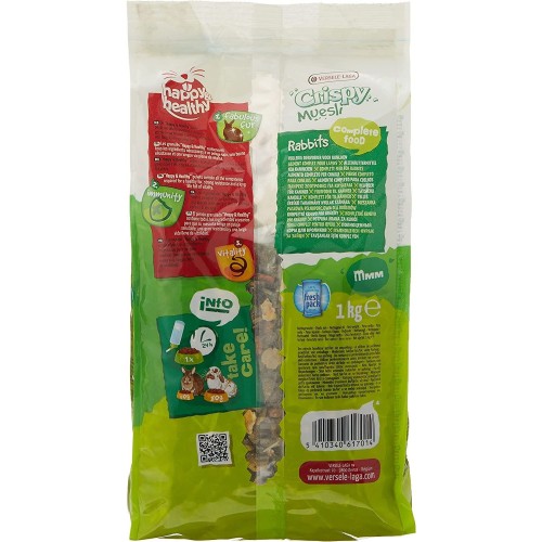 Muesli Crispy para Conejos 10kg Versele-Laga